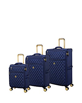 IT Luggage Glimmering 3pc Suitcase Set