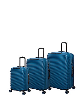 IT Luggage Traversed 3pc Suitcase Set