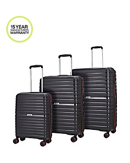 Rock Hydra-Lite 3pc Suitcase Set