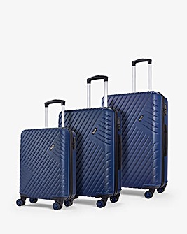 Rock Santiago 3pc Suitcase Set