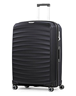 Rock Sunwave Large Suitcase - Black