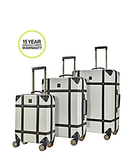 Rock Vintage 3pc Suitcase Set
