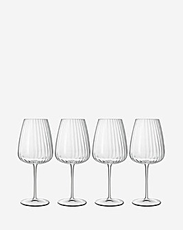 Luigi Bormioli Optica Red Wine Glasses