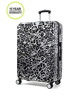 Rock Savannah Leopard Large Suitcase