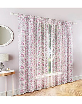 Mia Floral Printed Voile Panel