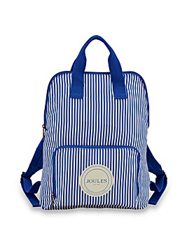 Joules Packaway Backpack - Ticking Stripe