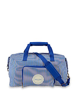 Joules Packaway Duffle Bag - Ticking Stripe