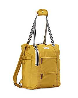 Joules Coast Travel Tote Backpack - Antique Gold