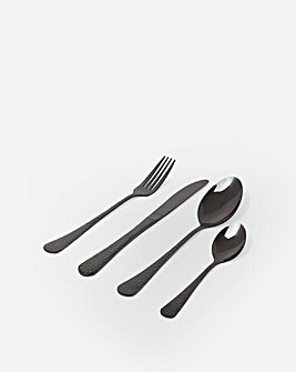Sabichi Hammered 16 Piece Cutlery Set