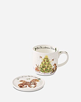 Wrendale Oh Christmas Tree Mug Set