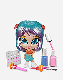 Cra-Z-Art Shimmer 'n Sparkle InstaGlam Doll Wicked Nails Luna
