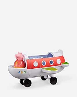 Peppa Pig Weebles Pull-Along Wobbily Plane