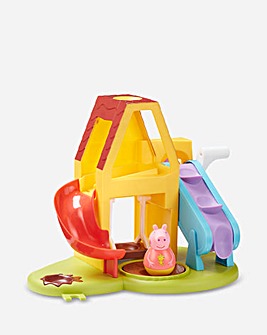 Peppa Pig Weebles Pull-Along Wobbily Play House