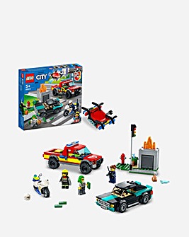 LEGO City Fire Rescue & Police Chase - 60319