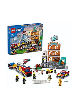 LEGO City Fire Brigade Truck & Firefighter Set 60321