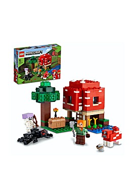 LEGO Minecraft The Mushroom House Toy for Kids 21179