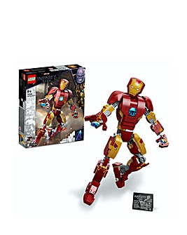 LEGO Marvel Iron Man Figure Building Toy, Infinity Saga 76206