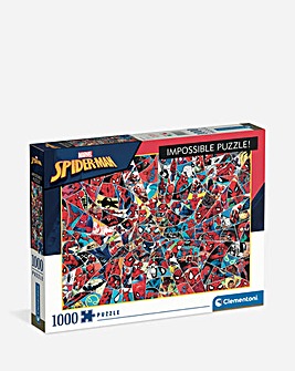 Clementoni 1000 Piece Impossibe Puzzle - Spider-Man