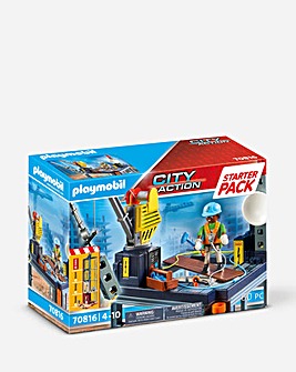 Playmobil 70816 Construction Site Starter Pack