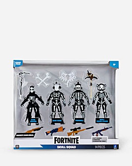 Fortnite 4 Figure Squad Pack - Skull Squad