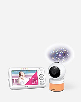 VTech 5in Pan & Tilt Video Monitor with Night Light and Projection