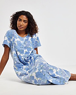 Soft Fleece Button Through Nightie