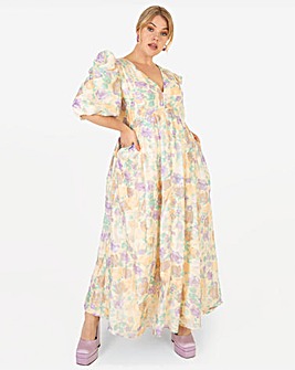 Lovedrobe Luxe Floral Midaxi Dress