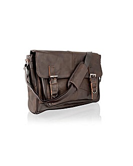 Woodland Leather Messenger Bag