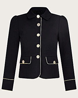 Monsoon Single Breasted Collared Jacket