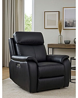 Aspire Kingsmere Leather Power Recliner Armchair