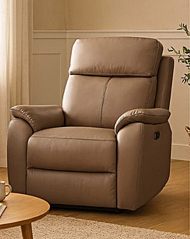Aspire Kingsmere Leather Power Recliner Armchair