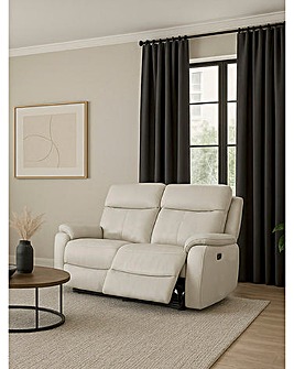 Aspire Kingsmere Leather Power Recliner 2 Seater