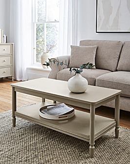 Darcy Bobbin Trim Coffee Table