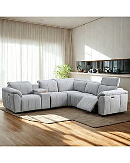 Whalley Power Recliner Corner Sofa