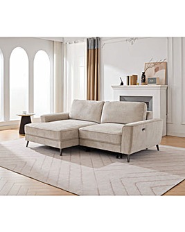 Miller Power Roll out Recliner Corner Sofa bed