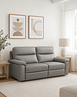 Aspire Corvan Leather Recliner 2 Seater