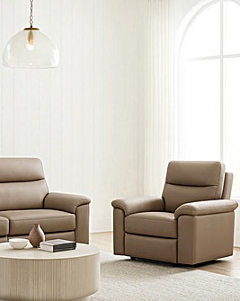Aspire Corvan Leather Recliner Chair