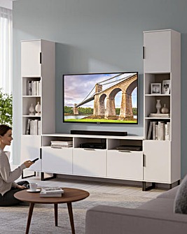 Hayden Ready Assembled U-shape Media Unit