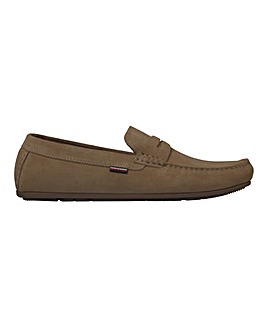 Tommy Hilfiger Suede Driver Shoes Standard Fit