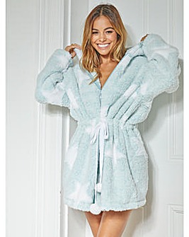 Jim Jam The label Mint Star Dressing Gown