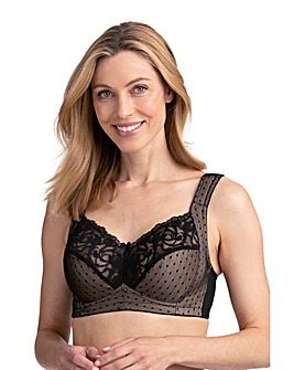 Miss Mary Dotty Delicious Lace Non-Wired Bra