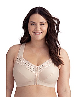 Miss Mary Broderie Anglaise Non-Wired Front Fastening Bra