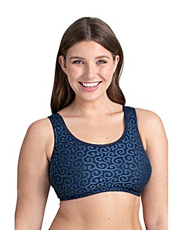 Miss Mary Curly Relax Non-wired Bra Crop Top