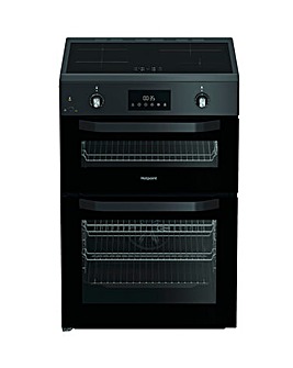 Hotpoint HDE6IDC2SA 60cm Electric Double Cooker with Induction Hob Install