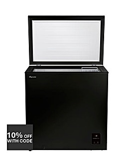 Fridgemaster MCF198EB 198L Chest Freezer - Black