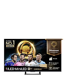 Hisense 50U7QTUK 50in Mini-LED 4K Ultra HD HDR Smart TV