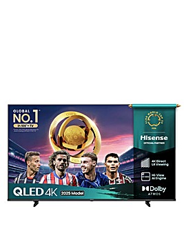 Hisense 65E78QTUK 65in QLED 4K Ultra HD HDR Smart TV