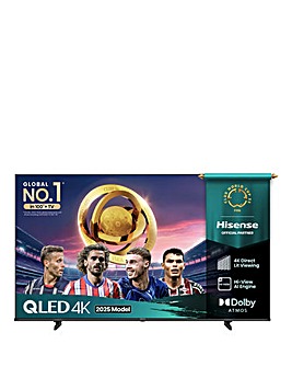 Hisense 43E78QTUK 43in QLED 4K Ultra HD HDR Smart TV