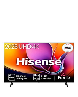 Hisense 75A6QTUK 75in 4K Ultra HD HDR LED Smart TV
