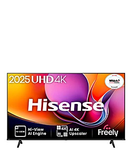 Hisense 58A6QTUK 58in 4K Ultra HD HDR LED Smart TV